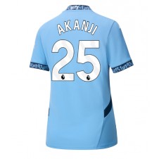 Manchester City Manuel Akanji #25 Hemmatröja Dam 2024-25 Korta ärmar